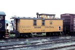 Maine Central caboose MEC #616 on transfer job.